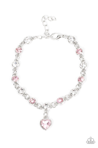 Truly Lovely - Pink-Jewelry-Just Because Jewels, Paparazzi Accessories-Just Because Jewels