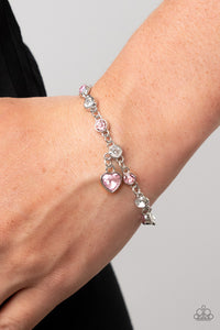 Truly Lovely - Pink-Jewelry-Just Because Jewels, Paparazzi Accessories-Just Because Jewels