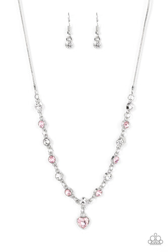 True Love Trinket - Pink-Jewelry-Just Because Jewels, Paparazzi Accessories-Just Because Jewels