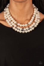 Load image into Gallery viewer, Needs No Introduction - White-Jewelry-Paparazzi Accessories, Just Because Jewels-Just Because Jewels