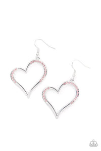 Tenderhearted Twinkle - Pink-Jewelry-Just Because Jewels, Paparazzi Accessories-Just Because Jewels