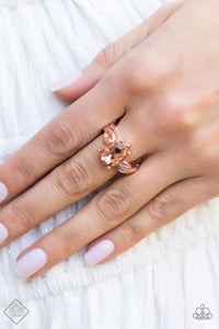 Law of Attraction - Rose Gold-Jewelry-Paparazzi Accessories, Just Because Jewels-Just Because Jewels