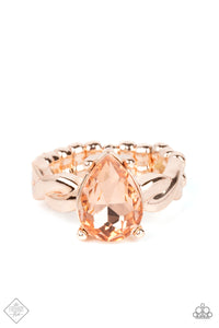 Law of Attraction - Rose Gold-Jewelry-Paparazzi Accessories, Just Because Jewels-Just Because Jewels