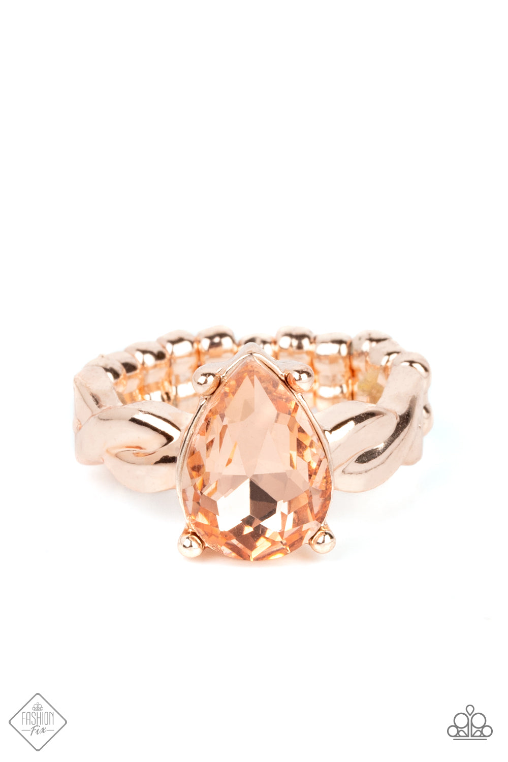 Law of Attraction - Rose Gold-Jewelry-Paparazzi Accessories, Just Because Jewels-Just Because Jewels