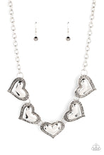 Load image into Gallery viewer, Kindred Hearts - Silver-Jewelry-Paparazzi Accessories, Just Because Jewels-Just Because Jewels