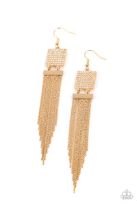 Dramatically Deco - Gold-Jewelry-Paparazzi Accessories-Just Because Jewels