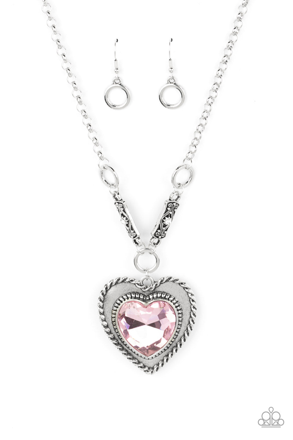 Heart Full of Fabulous - Pink-Jewelry-Paparazzi Accessories, Just Because Jewels-Just Because Jewels