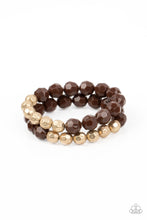 Load image into Gallery viewer, Grecian Glamour - Brown-Jewelry-Paparazzi Accessories, Just Because Jewels-Just Because Jewels