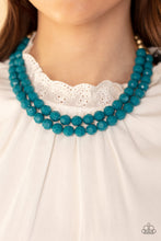 Load image into Gallery viewer, Greco Getaway - Blue-Jewelry-Just Because Jewels, Paparazzi Accessories-Just Because Jewels