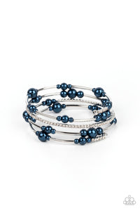 Marina Masterpiece - Blue-Jewelry-Paparazzi Accessories, Just Because Jewels-Just Because Jewels