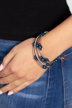 Load image into Gallery viewer, Marina Masterpiece - Blue-Jewelry-Paparazzi Accessories, Just Because Jewels-Just Because Jewels