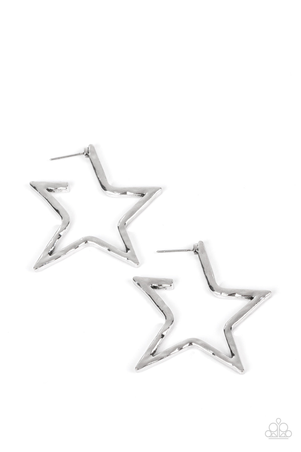 All-Star Attitude - Silver-Jewelry-Paparazzi Accessories, Just Because Jewels-Just Because Jewels