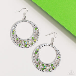 Enchanted Effervescence - Green-Jewelry-Paparazzi Accessories, Just Because Jewels-Just Because Jewels