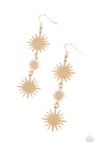 Solar Soul - Gold-Jewelry-Just Because Jewels, Paparazzi Accessories-Just Because Jewels