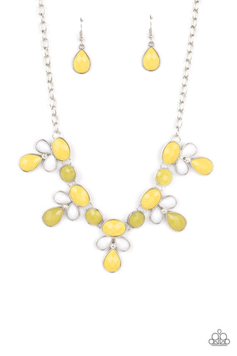 Midsummer Meadow - Yellow-Jewelry-Paparazzi Accessories, Just Because Jewels-Just Because Jewels