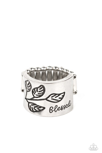 Blessed with Bling - Silver-Jewelry-Paparazzi Accessories, Just Because Jewels-Just Because Jewels