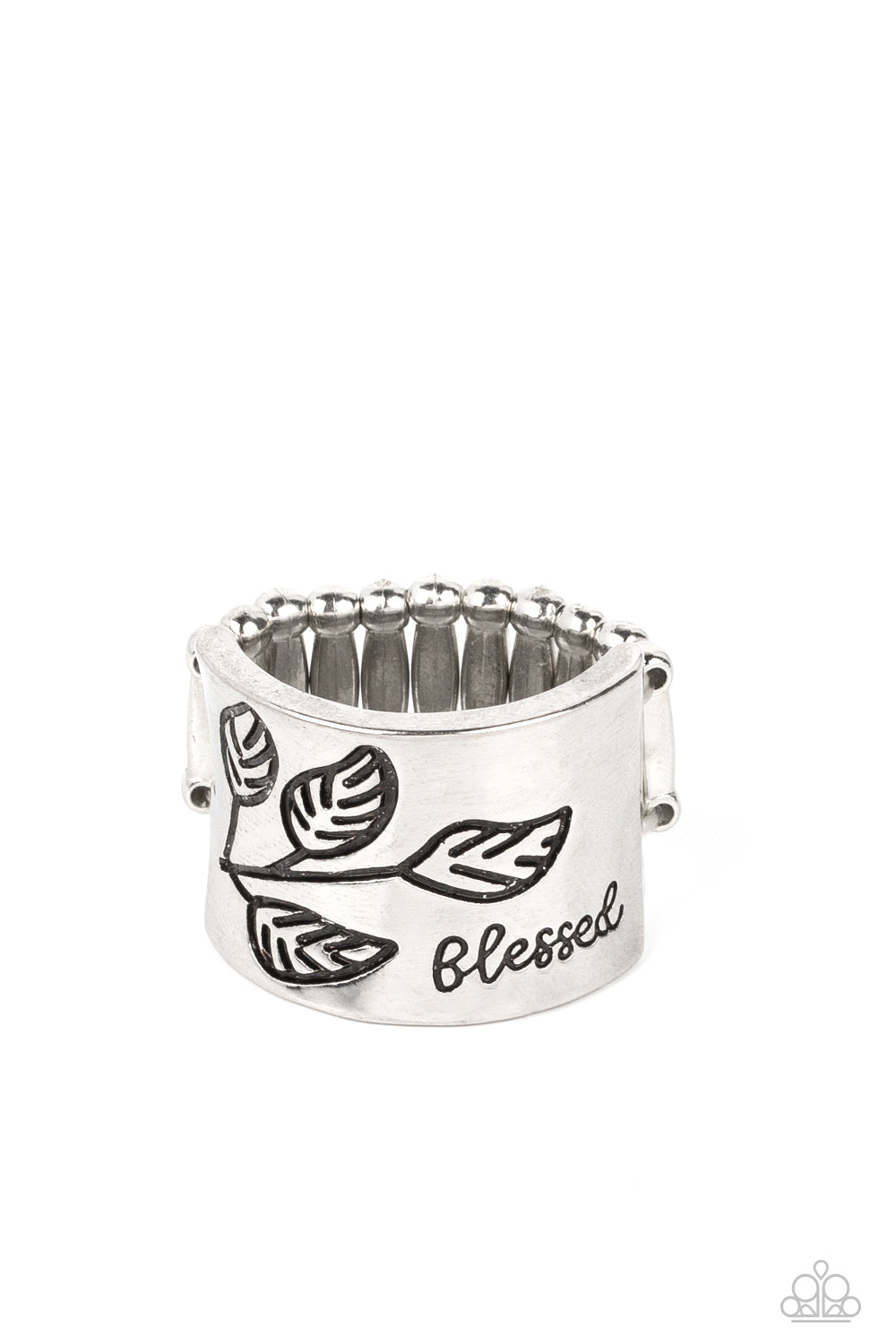 Blessed with Bling - Silver-Jewelry-Paparazzi Accessories, Just Because Jewels-Just Because Jewels