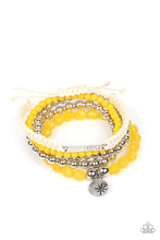 Load image into Gallery viewer, Offshore Outing - Yellow-Jewelry-Paparazzi Accessories, Just Because Jewels-Just Because Jewels