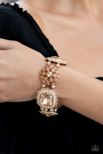 Load image into Gallery viewer, Gilded Gallery - Gold-Jewelry-Paparazzi Accessories, Just Because Jewels-Just Because Jewels