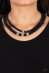 Brilliant Ballerina - Black-Jewelry-Paparazzi Accessories, Just Because Jewels-Just Because Jewels