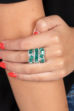 Load image into Gallery viewer, Six-Figure Flex - Green-Jewelry-Paparazzi Accessories, Just Because Jewels-Just Because Jewels