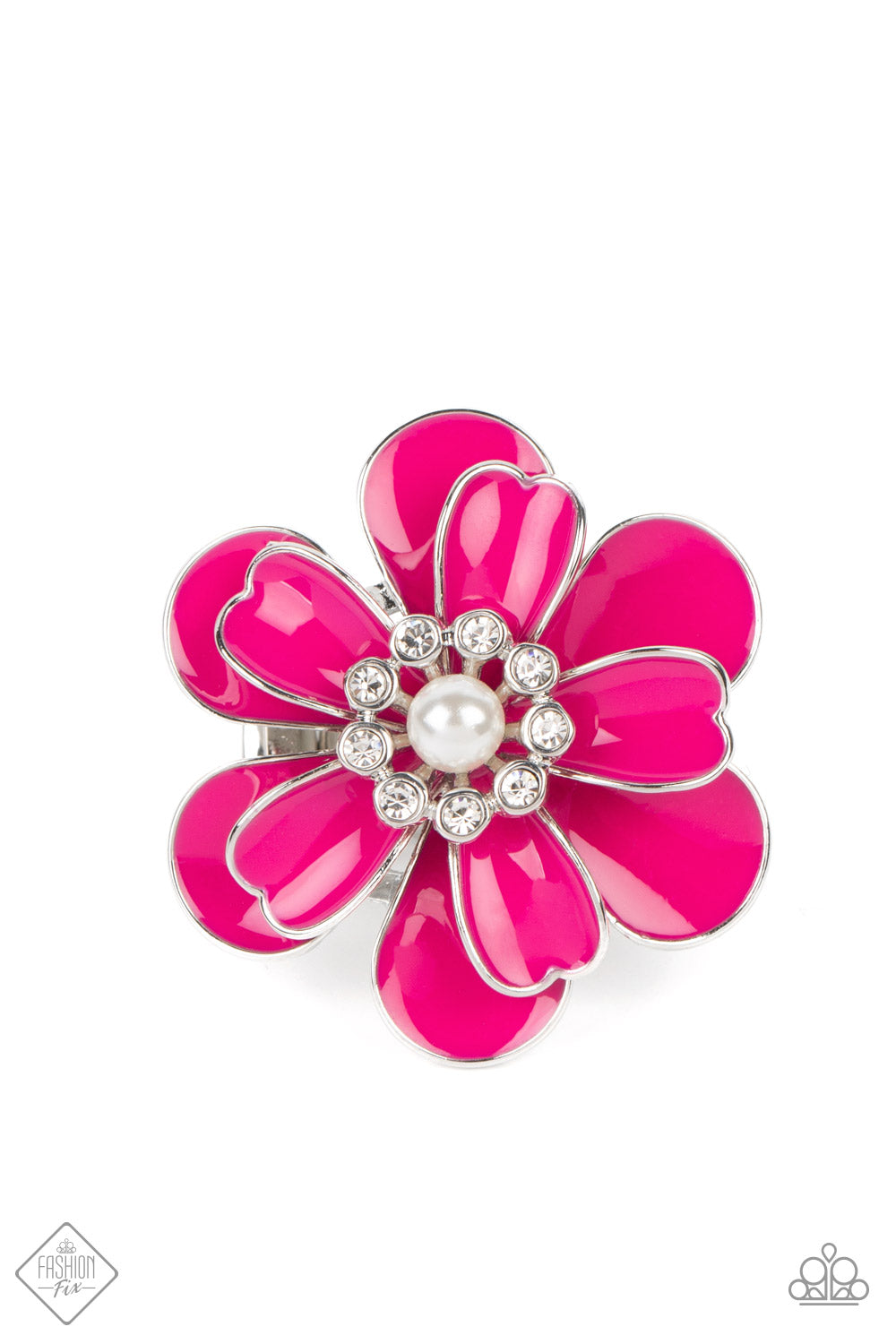 Budding Bliss - Pink-Jewelry-Just Because Jewels, Paparazzi Accessories-Just Because Jewels