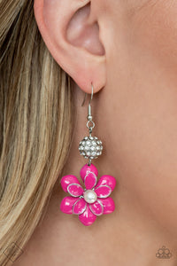 Bewitching Botany - Pink-Jewelry-Just Because Jewels, Paparazzi Accessories-Just Because Jewels