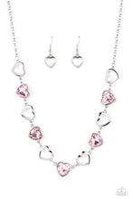 Load image into Gallery viewer, Contemporary Cupid - Pink-Jewelry-Paparazzi Accessories, Just Because Jewels-Just Because Jewels