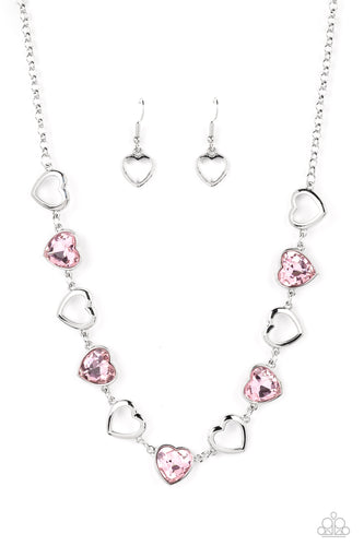 Contemporary Cupid - Pink-Jewelry-Paparazzi Accessories, Just Because Jewels-Just Because Jewels