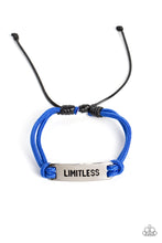 Load image into Gallery viewer, Limitless Layover - Blue-Jewelry-Paparazzi Accessories, Just Because Jewels-Just Because Jewels