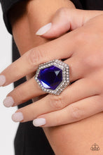 Load image into Gallery viewer, Smoldering Sass - Blue-Jewelry-Paparazzi Accessories, Just Because Jewels-Just Because Jewels