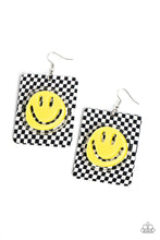 Load image into Gallery viewer, Cheeky Checkerboard - Yellow-Jewelry-Paparazzi Accessories, Just Because Jewels-Just Because Jewels