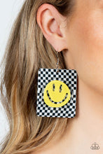 Load image into Gallery viewer, Cheeky Checkerboard - Yellow-Jewelry-Paparazzi Accessories, Just Because Jewels-Just Because Jewels