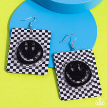 Load image into Gallery viewer, Cheeky Checkerboard - Black-Jewelry-Paparazzi Accessories, Just Because Jewels-Just Because Jewels