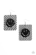 Load image into Gallery viewer, Cheeky Checkerboard - Black-Jewelry-Paparazzi Accessories, Just Because Jewels-Just Because Jewels