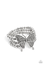 Load image into Gallery viewer, First WINGS First - White-Jewelry-Paparazzi Accessories, Just Because Jewels-Just Because Jewels