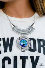 Load image into Gallery viewer, Excalibur Extravagance - Blue-Jewelry-Paparazzi Accessories, Just Because Jewels-Just Because Jewels