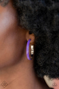 Groovy Glissando - Purple-Jewelry-Paparazzi Accessories, Just Because Jewels-Just Because Jewels