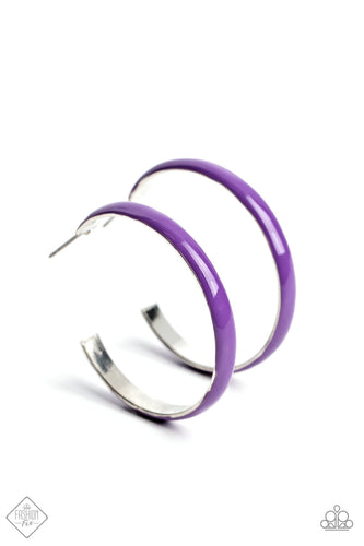 Groovy Glissando - Purple-Jewelry-Paparazzi Accessories, Just Because Jewels-Just Because Jewels