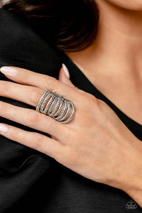 Rippling Rarity - White-Jewelry-Paparazzi Accessories, Just Because Jewels-Just Because Jewels