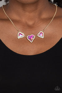 State of the HEART - Gold-Jewelry-Paparazzi Accessories, Just Because Jewels-Just Because Jewels