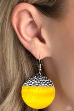 Load image into Gallery viewer, SHELL Out - Yellow-Jewelry-Paparazzi Accessories, Just Because Jewels-Just Because Jewels