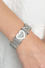 Load image into Gallery viewer, Heart of Mom - Silver-Jewelry-Paparazzi Accessories, Just Because Jewels-Just Because Jewels