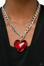 Load image into Gallery viewer, GLASSY-Hero - Red-Jewelry-Paparazzi Accessories, Just Because Jewels-Just Because Jewels