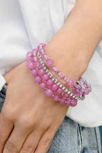 Load image into Gallery viewer, GARDEN the Interruption - Purple-Jewelry-Paparazzi Accessories, Just Because Jewels-Just Because Jewels