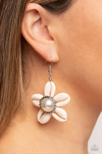 Say SEAS - White-Jewelry-Paparazzi Accessories, Just Because Jewels-Just Because Jewels