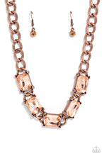 Load image into Gallery viewer, Radiating Review - Copper-Jewelry-Paparazzi Accessories, Just Because Jewels-Just Because Jewels