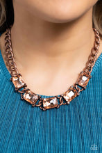 Load image into Gallery viewer, Radiating Review - Copper-Jewelry-Paparazzi Accessories, Just Because Jewels-Just Because Jewels