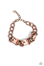 Load image into Gallery viewer, Dazzling Debut - Copper-Jewelry-Paparazzi Accessories, Just Because Jewels-Just Because Jewels