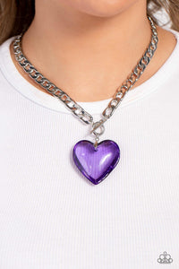 GLASSY-Hero - Purple-Jewelry-Paparazzi Accessories, Just Because Jewels-Just Because Jewels